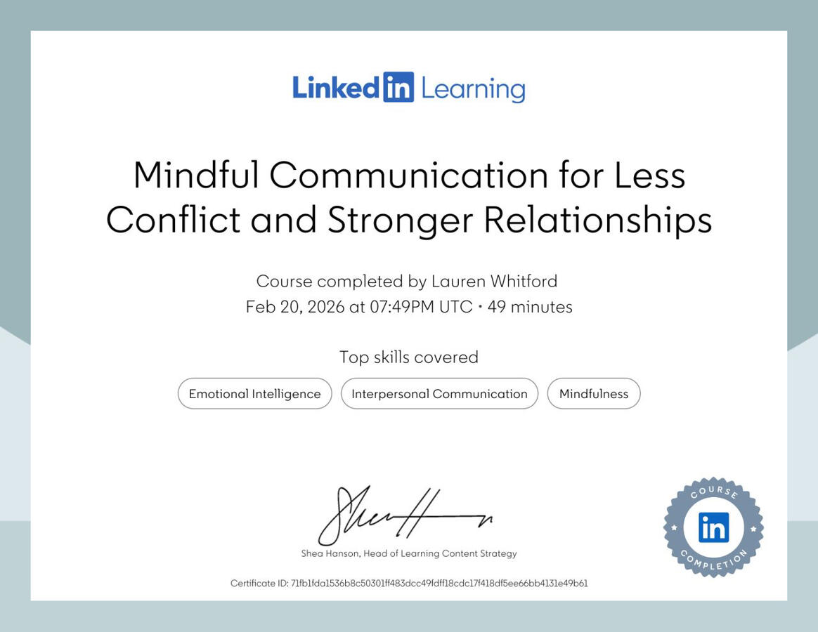 Mindful Communication