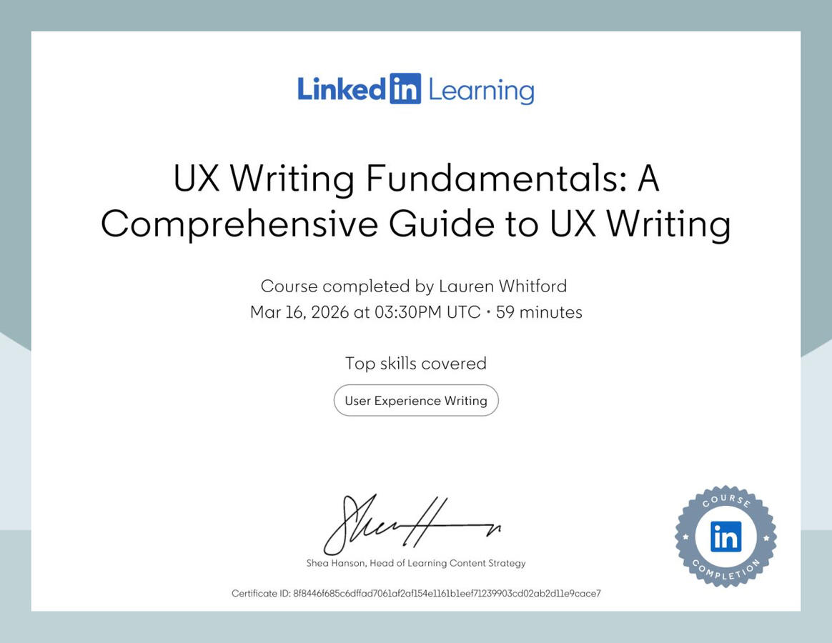 UX Writing Fundamentals: A Comprehensive Guide to UX Writing